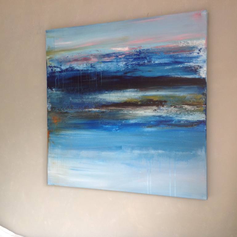 Original Abstract Painting by Hennie van de Lande