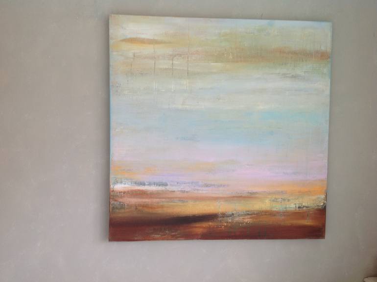 Original Abstract Painting by Hennie van de Lande