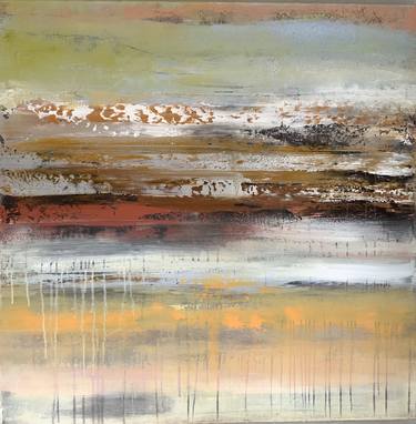 Original Abstract Paintings by Hennie van de Lande