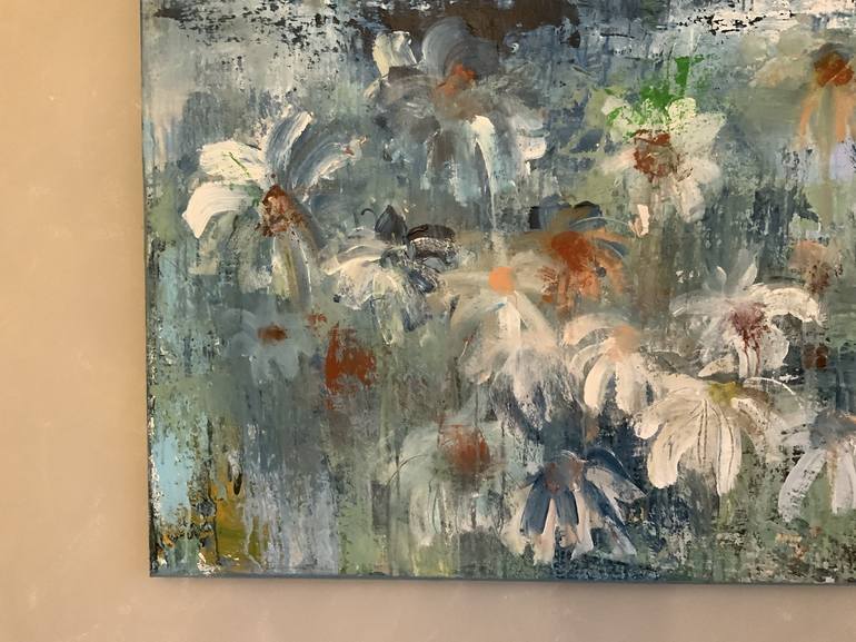 Original Floral Painting by Hennie van de Lande