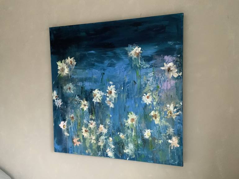 Original Floral Painting by Hennie van de Lande