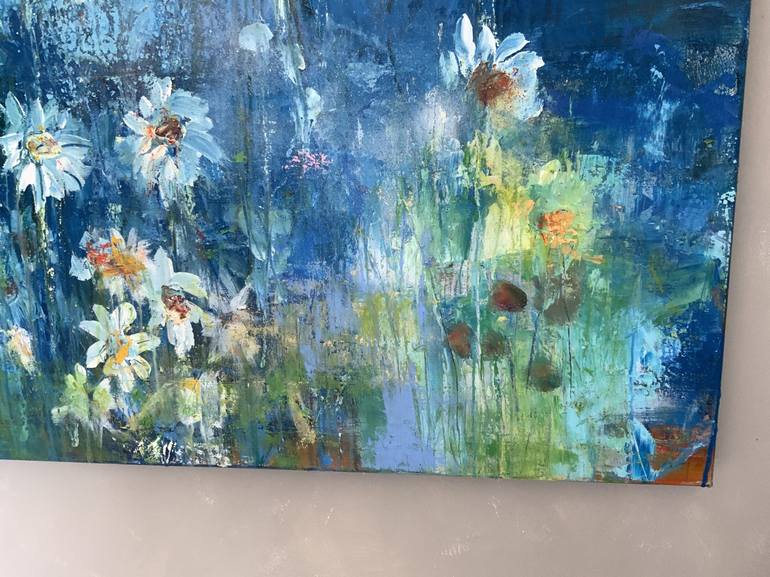 Original Floral Painting by Hennie van de Lande