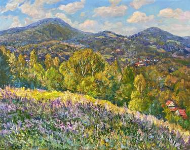 Original Minimalism Landscape Paintings by Aleksandr Dubrovskyy