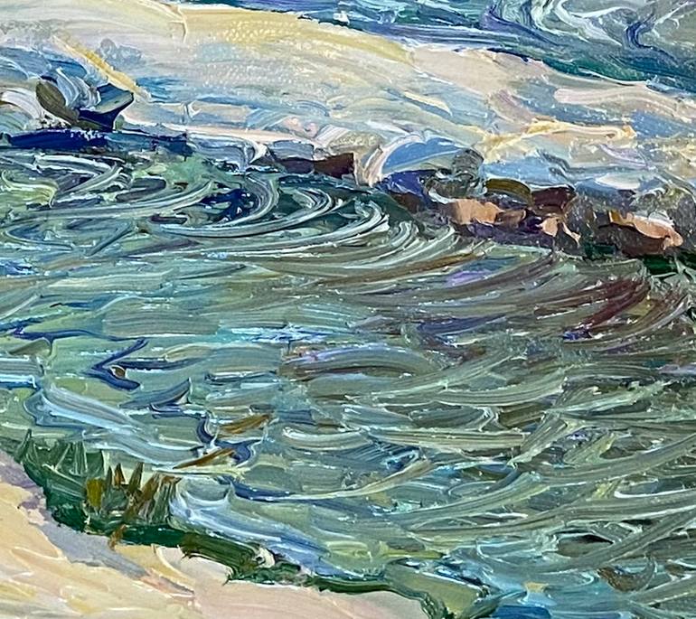 Original Impressionism Landscape Painting by Aleksandr Dubrovskyy