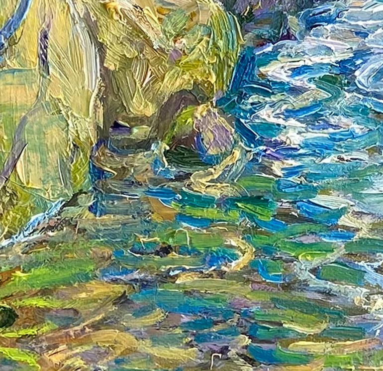 Original Contemporary Water Painting by Aleksandr Dubrovskyy