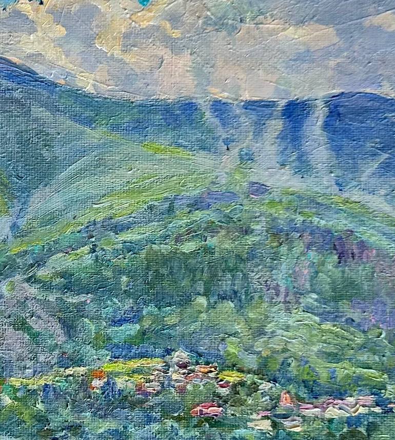 Original Impressionism Landscape Painting by Aleksandr Dubrovskyy
