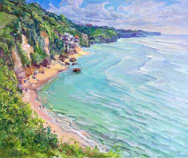 Print of Impressionism Seascape Paintings by Aleksandr Dubrovskyy