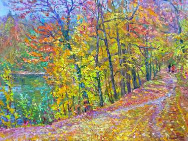 Print of Seasons Paintings by Aleksandr Dubrovskyy
