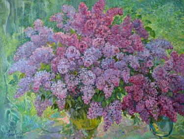 Original Impressionism Floral Paintings by Aleksandr Dubrovskyy