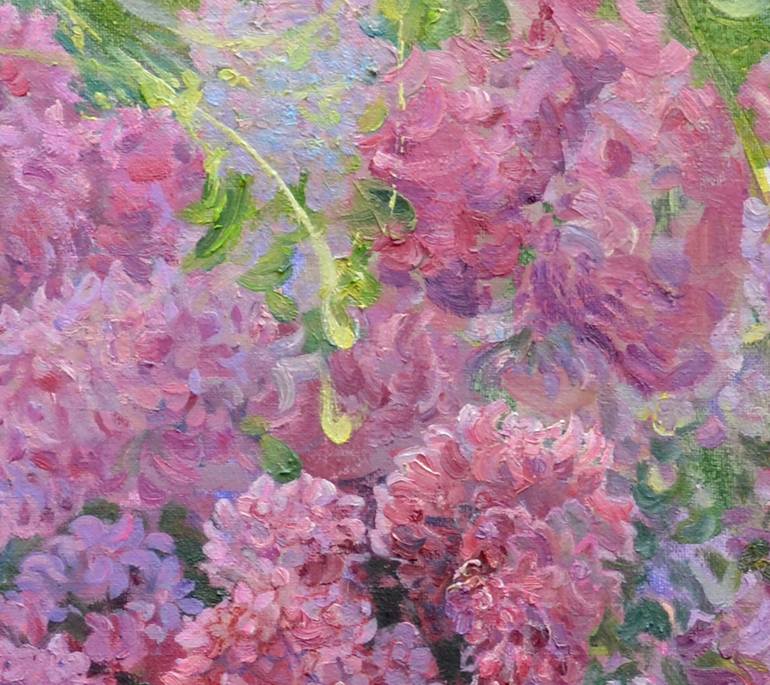 Original Abstract Expressionism Fantasy Painting by Aleksandr Dubrovskyy