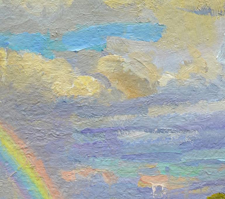 Original Abstract Seascape Painting by Aleksandr Dubrovskyy