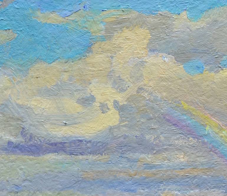 Original Abstract Seascape Painting by Aleksandr Dubrovskyy