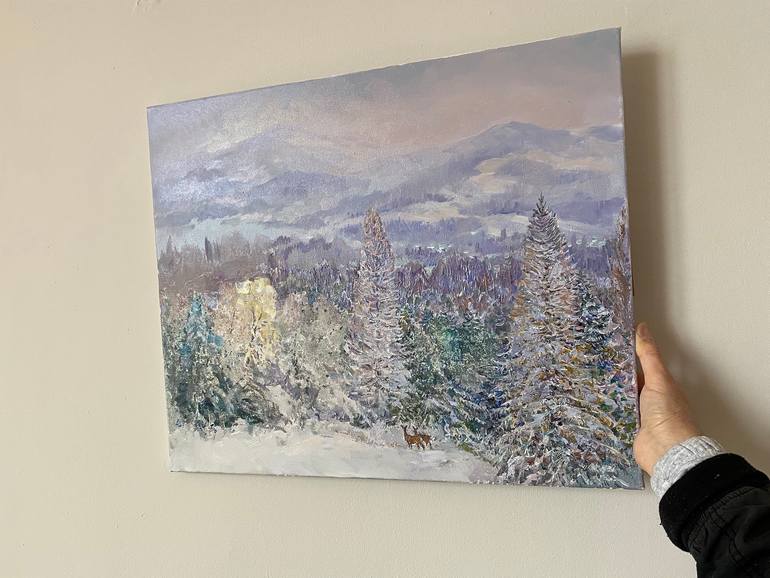Original Impressionism Landscape Painting by Aleksandr Dubrovskyy