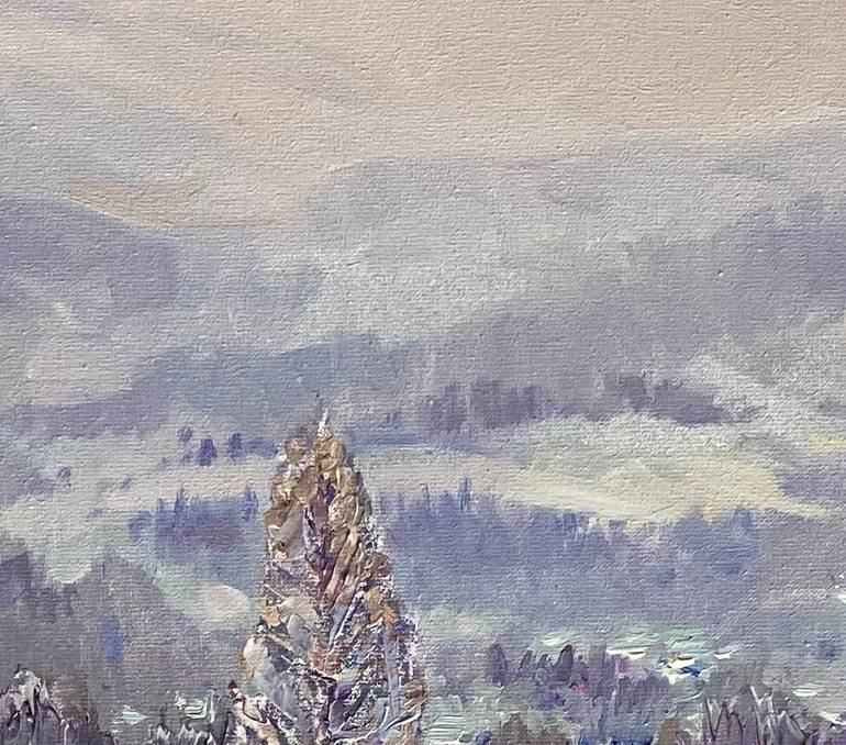 Original Impressionism Landscape Painting by Aleksandr Dubrovskyy