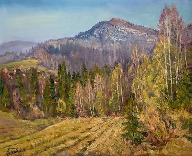 Print of Seasons Paintings by Aleksandr Dubrovskyy