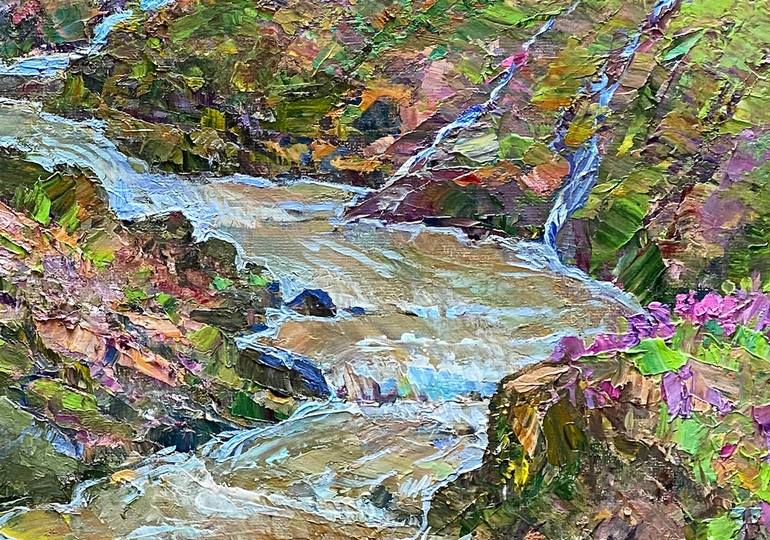 Original Impressionism Water Painting by Aleksandr Dubrovskyy