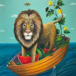 Lush Boat Lion by Lisa Shimko