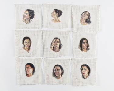 Print of Figurative Portrait Paintings by Cristina Agostinho