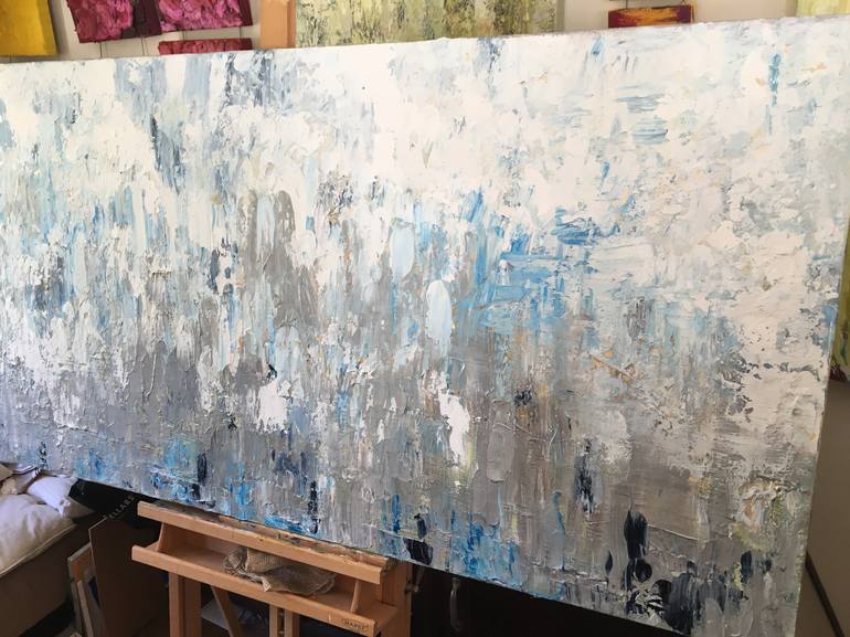Original Abstract Expressionism Landscape Painting by Liz Muir