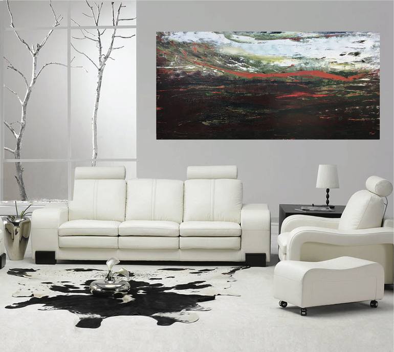 Original Abstract Painting by Liz Muir