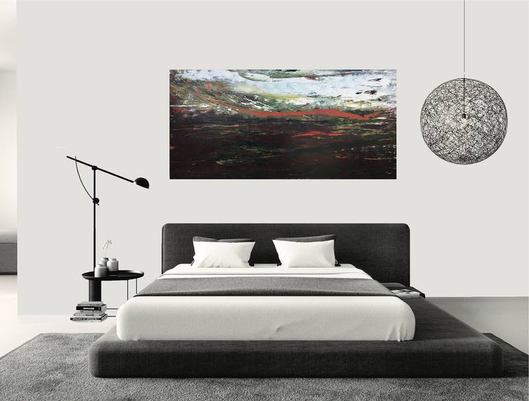 Original Impressionism Abstract Painting by Liz Muir
