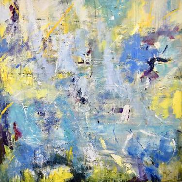Original Abstract Expressionism Abstract Paintings by Liz Muir