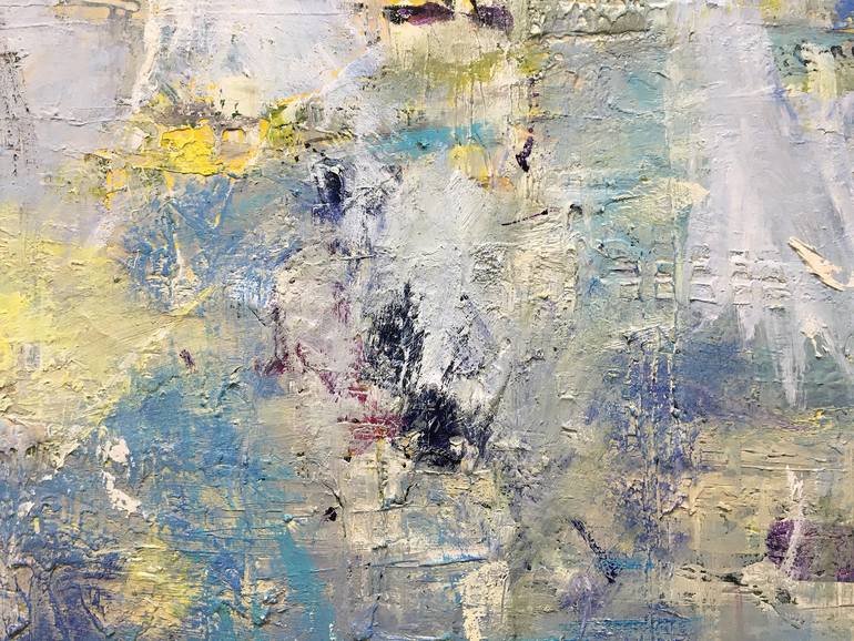 Original Abstract Expressionism Abstract Painting by Liz Muir