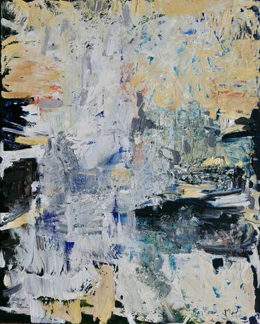 Original Abstract Expressionism Abstract Paintings by Liz Muir