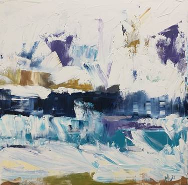 Original Impressionism Abstract Paintings by Liz Muir