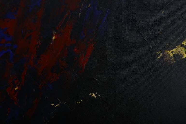 Original Abstract Expressionism Nude Painting by Amirou Diallo