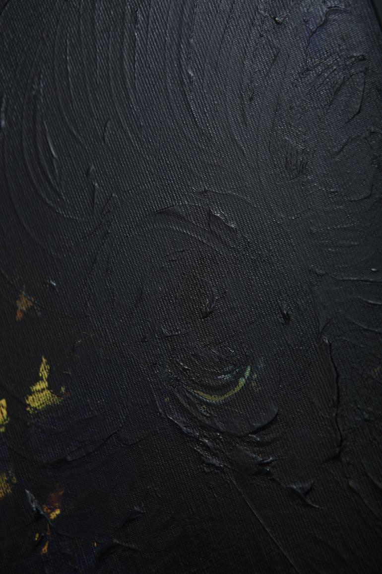 Original Abstract Expressionism Nude Painting by Amirou Diallo