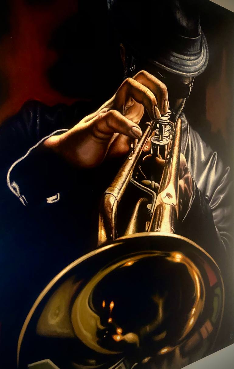 Original Contemporary Music Painting by Mher Evoyan