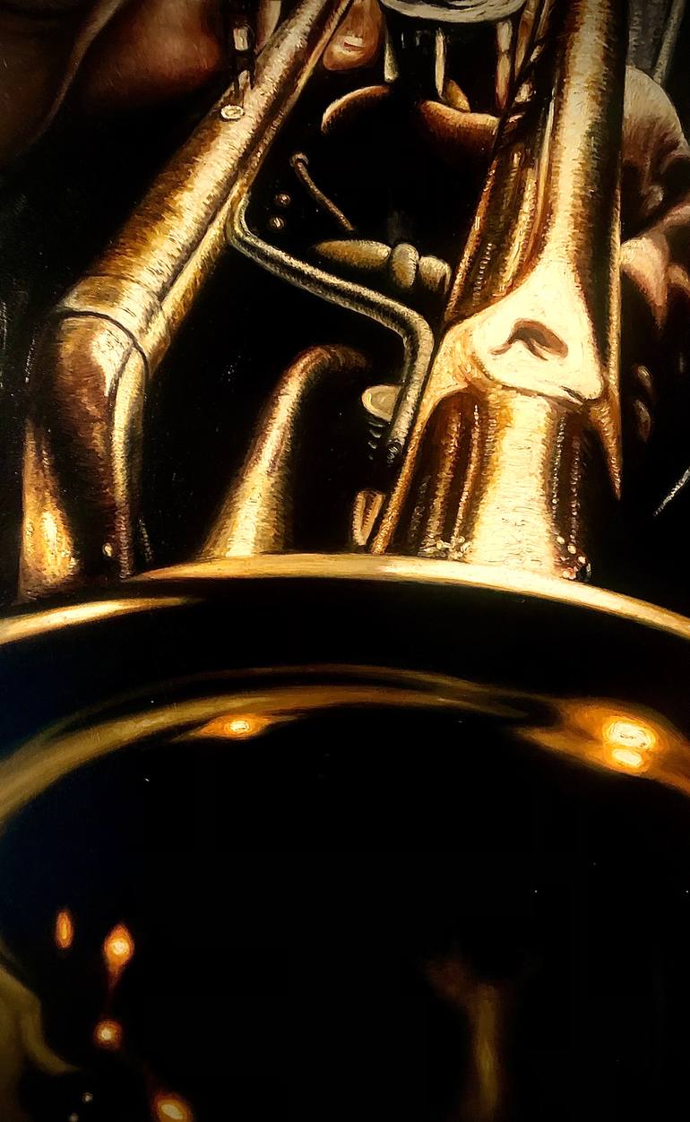 Original Contemporary Music Painting by Mher Evoyan