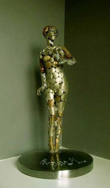 Original Figurative Women Sculpture by Mher Evoyan