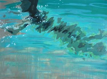 Original Figurative Water Paintings by joussaume annabelle