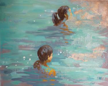 Print of Figurative Kids Paintings by joussaume annabelle