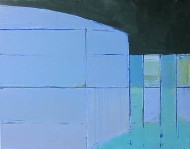 Original Abstract Architecture Paintings by steven heffer