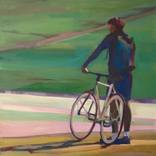 Walking with bike by motoko kamada