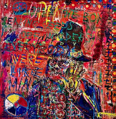 Original Abstract Expressionism Performing Arts Paintings by Eddie Love