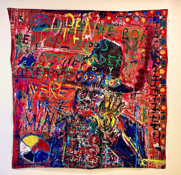 Original Abstract Expressionism Performing Arts Painting by Eddie Love