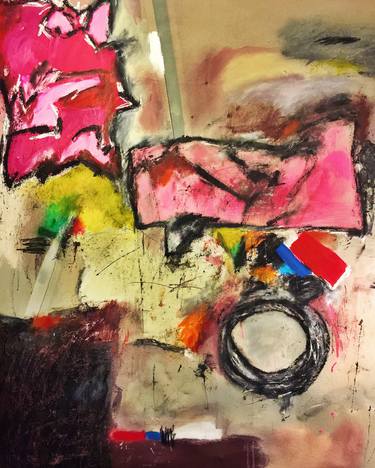Original Abstract Expressionism Abstract Paintings by Eddie Love