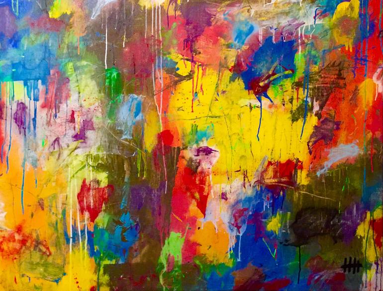 Skittles No. 1 Painting by Eddie Love | Saatchi Art