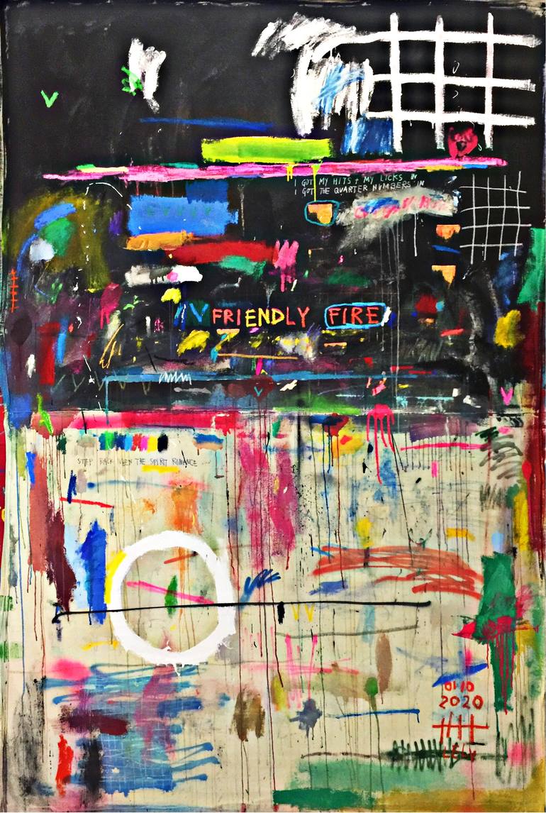 Print of Abstract Expressionism Abstract Paintings by Eddie Love