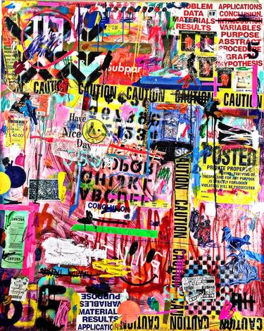 Print of Abstract Expressionism Love Collage by Eddie Love