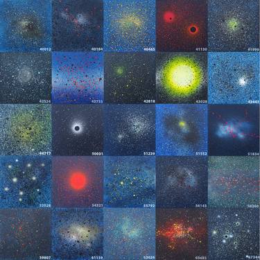 Original Outer Space Paintings by João Brehm