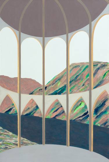 Original Conceptual Architecture Paintings by Jessica Rae Ecker