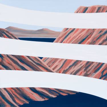 Original Abstract Landscape Paintings by Jessica Rae Ecker