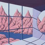 Pink Dolomites (Architected Landscape 88) by Jessica Rae Ecker