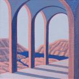 Orange Mesas (Architected Landscape Mini 1) by Jessica Rae Ecker