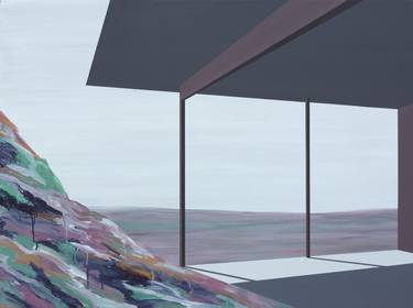 Original Expressionism Architecture Paintings by Jessica Rae Ecker